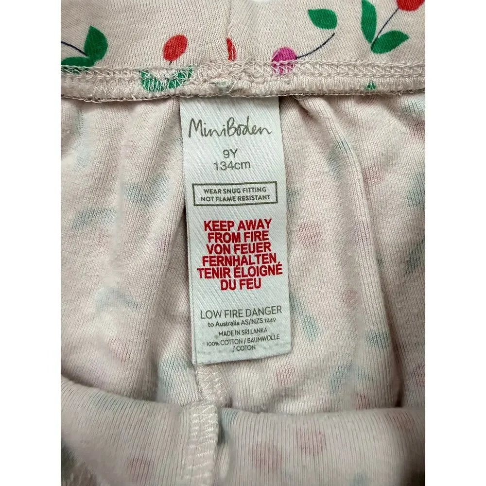 Mini Boden Cherry Pajama Set